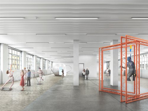 Réalisation de CCHE pour le Bâtiment d'art contemporain à Genève Suisse