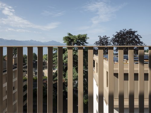 © Hiris Images Transformation de CCHE pour Boulevard de la Forêt 1 Pully Suisse