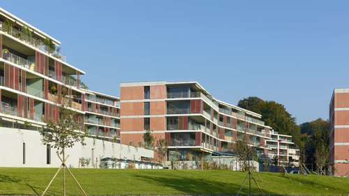 © Thomas Jantscher Architecture de CCHE pour le Quartier du Rionzi Montjoie Suisse