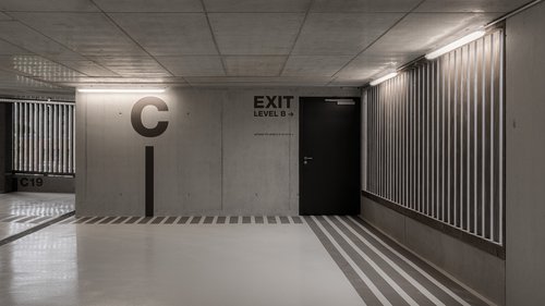 Design de CCHE pour parking Musée Atelier Audemars Piguet