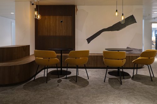 Transformation et rénovation intérieure de CCHE pour le Crédit agricole next bank Suisse