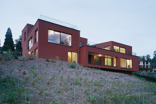 Architecture de CCHE pour les Villas la Lutrive Suisse