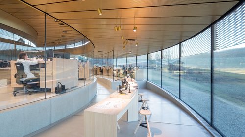 Architecture d'intérieur pour le Musée Atelier Audemars Piguet en Suisse