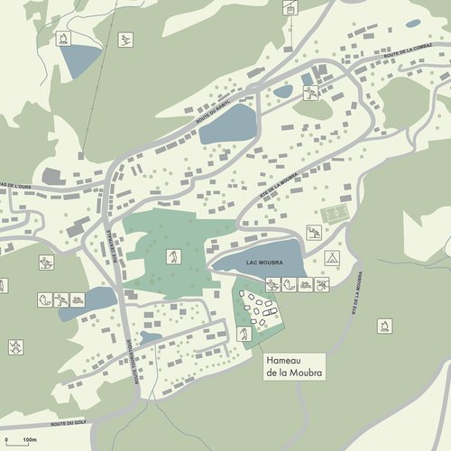 Urbanisme de CCHE pour le Hameau de la Moubra Suisse