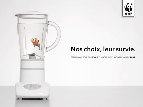 Affiche de CCHE Design pour WWF