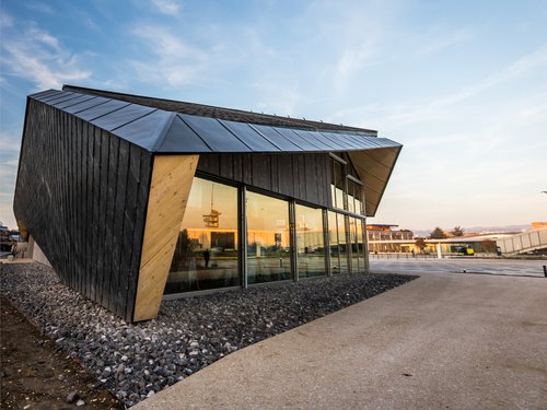 © Jamani Caillet Architecture de CCHE du bâtiment public EPFL Artlab Suisse