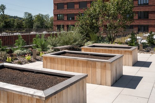 Urbanisme et Architecture de CCHE pour le quartier Ancienne Papeterie à Marly Suisse