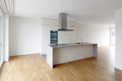 Architecture d'intérieur de CCHE des bâtiment de logements du Petit Mont-Riond Suisse