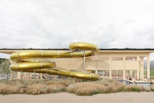 Architecture de CCHE pour Piscine en Singine Suisse