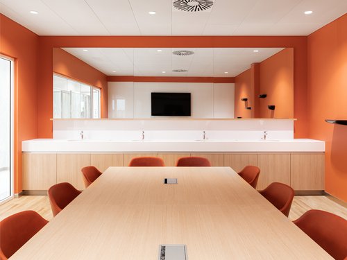 Architecture d'intérieur de CCHE pour Firmenich Suisse