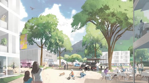 Architecture de CCHE pour Sierre Arena Suisse