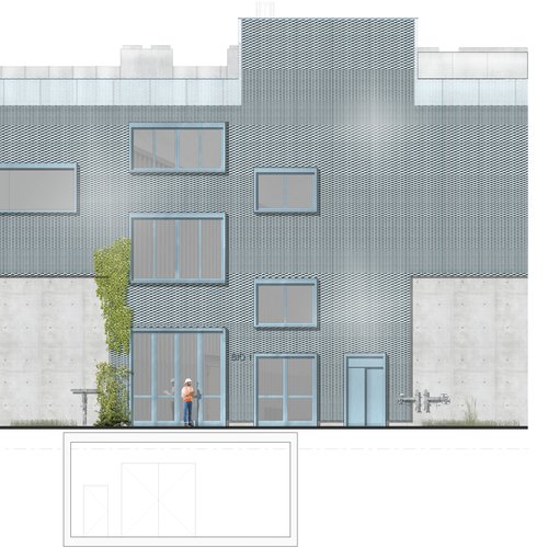 Architecture de CCHE pour l'extension de la Step d'Aïre à Genève Suisse
