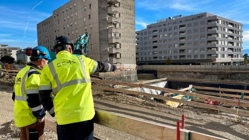 Actualité de CCHE pour le suivi de chantier du Quartier de la Suettaz à Nyon Suisse