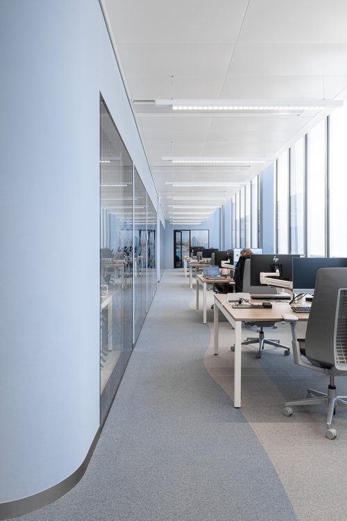 Architecture d'intérieur de CCHE pour Firmenich Suisse