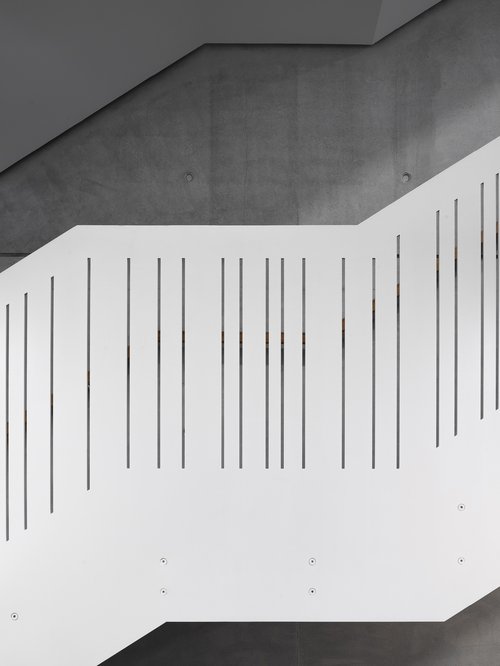 Architecture d'intérieur de CCHE du bâtiment de logements La Toula Suisse