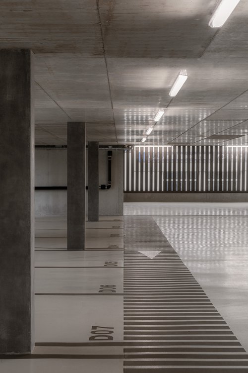 Design de CCHE pour parking Musée Atelier Audemars Piguet