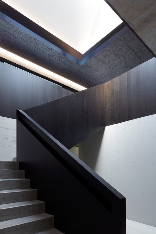 © Thomas Jantscher Architecture d'intérieur de CCHE du Centre sportif GEMS World Academy Suisse