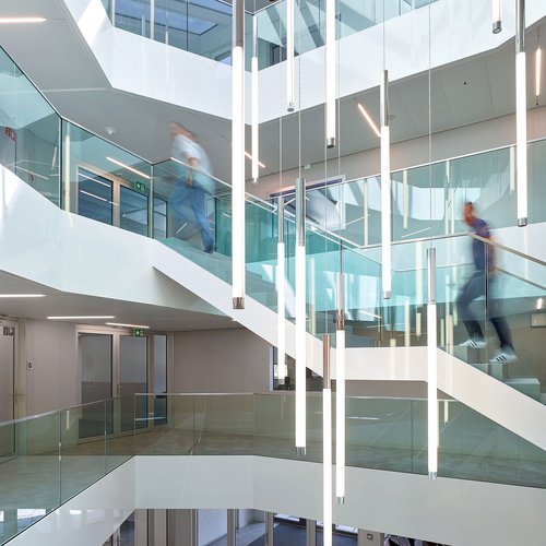 Architecture d'intérieur de CCHE pour la Romande Energie suisse