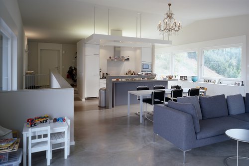 Architecture de CCHE pour les Villas la Lutrive Suisse