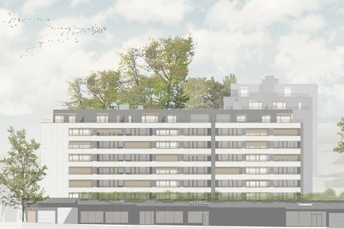 Transformation de CCHE pour le projet de rénovation et d'assainissement Sablons à Neuchâtel Suisse