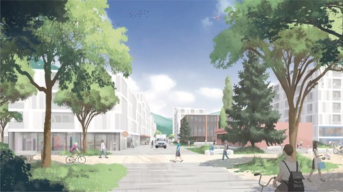 Architecture de CCHE pour Sierre Arena Suisse