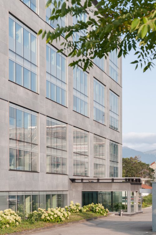 Architecture de CCHE du bâtiment administratif The Gateway Suisse