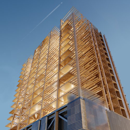 Architecture paramétrique de CCHE pour Malley Phare Suisse