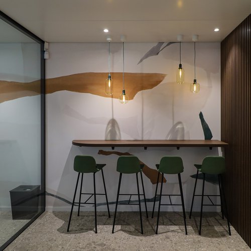 Transformation et rénovation intérieure de CCHE pour le Crédit agricole next bank Suisse