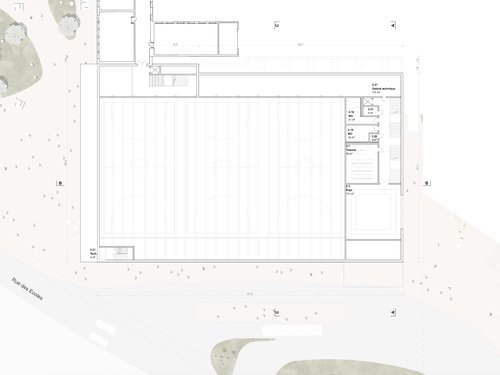 Architecture de CCHE pour complexe scolaire "Chez le Maître"