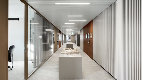 Architecture de CCHE pour les bureaux "Urban Project" "Les Atmosphères" du Quartier de l'étang à Vernier Genève Suisse