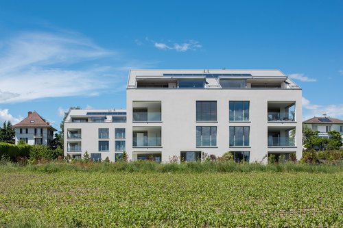 Architecture de CCHE d'une résidence de logements La Barberole Suisse