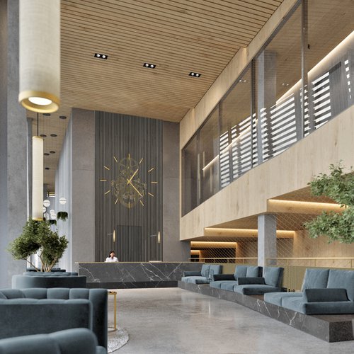 Projet intérieur de CCHE pour l'Hôtel des Horlogers Audemars Piguet en Suisse