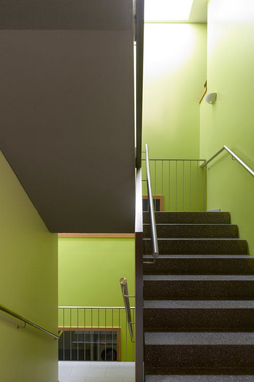 © Thomas Jantscher Architecture d'intérieur de CCHE pour le projet Maillefer I et II Suisse