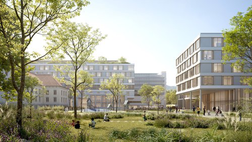 © Naska/ Carta - Reichen et Robert Associés Concours d'architecture de CCHE pour l'Hôpital des enfants
