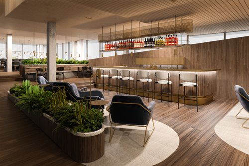 Projet intérieur de CCHE pour l'Hôtel des Horlogers Audemars Piguet en Suisse