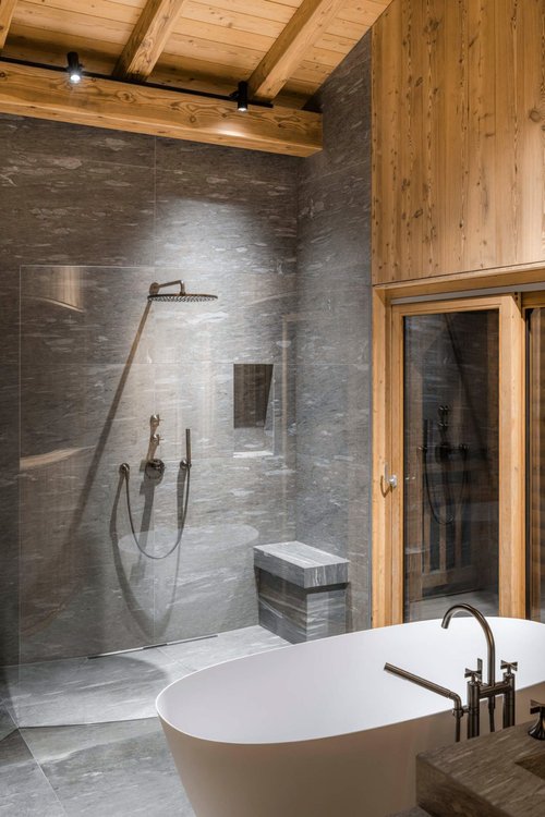 Architecture de CCHE pour Chalet individuel C à Crans-Montana Suisse