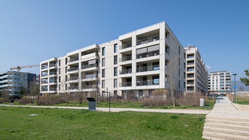 © Adrien Barakat Architecture de CCHE pour le quartier de la Petite Prairie