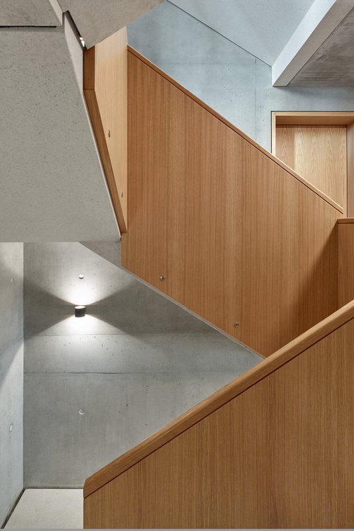 Architecture et réalisation de CCHE pour l'immeuble de logement la Colombière 29 Suisse