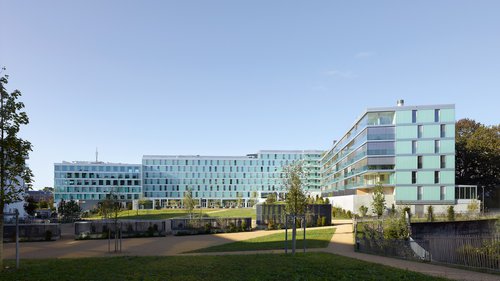 Architecture de CCHE pour les Résidences du parc Nyon Suisse