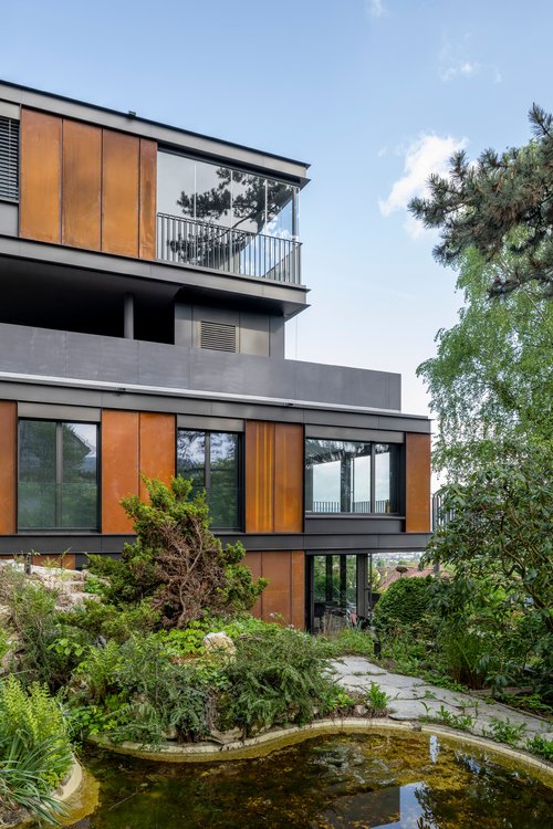 Architecture de CCHE pour l'immeuble d'habitation La Begnaule à Begnins Suisse