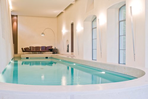 Architecure d'intérieur de CCHE pour la Piscine de l'Orangerie Suisse