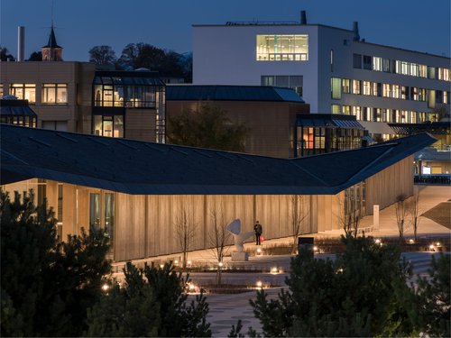 © Damien Barakat Architecture de CCHE du bâtiment public EPFL Artlab Suisse