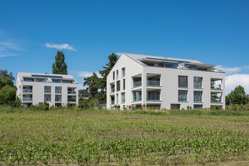 Architecture de CCHE d'une résidence de logements La Barberole Suisse