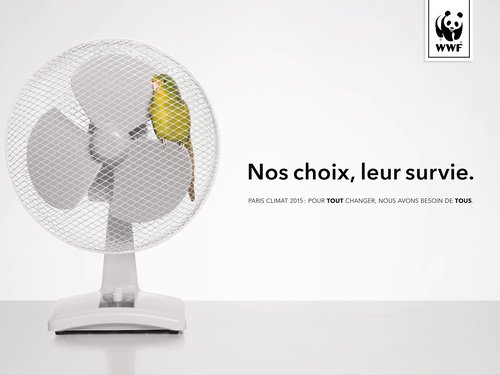 Affiche de CCHE Design pour WWF