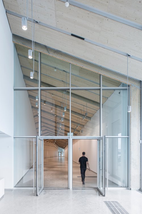 © Damien Barakat Architecture de CCHE du bâtiment public EPFL Artlab Suisse