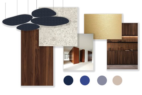 Architecture d'intérieur de CCHE pour Bureau Étude Derville SA