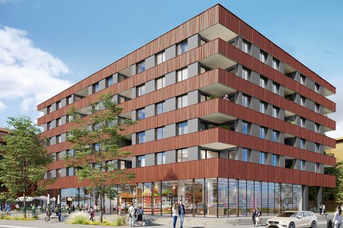 Architecture de CCHE pour le Quartier de la Suettaz à Nyon Suisse