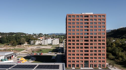 Urbanisme et Architecture de CCHE pour le quartier Ancienne Papeterie à Marly Suisse