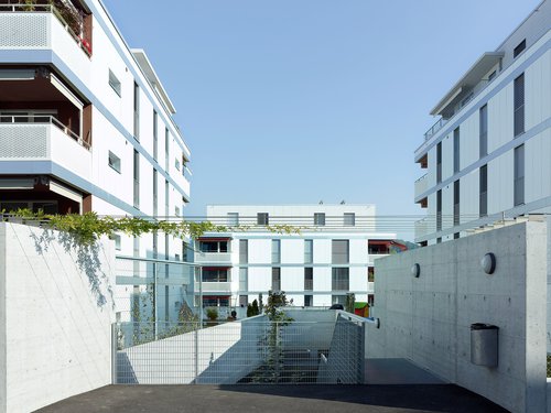© Thomas Jantscher Architecture d'intérieur de CCHE pour le projet Maillefer I et II Suisse