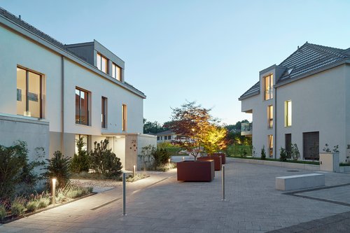 © Thomas Jantscher Architecture et réalisation du quartier Le Petit Vignoble à Vich Suisse